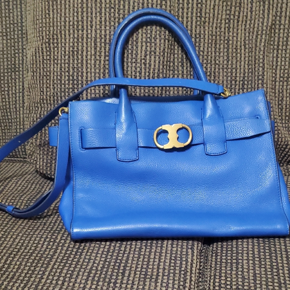 Tory Burch Vibrant Blue Satchel